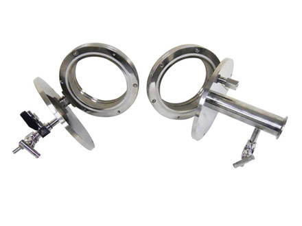 高溫管式爐法蘭:鉸鏈?zhǔn)椒ㄌm